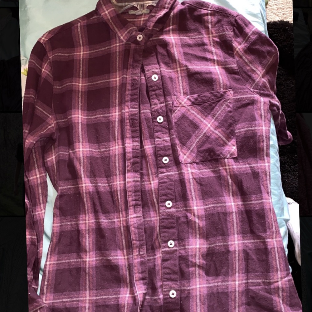 Oversized flannel